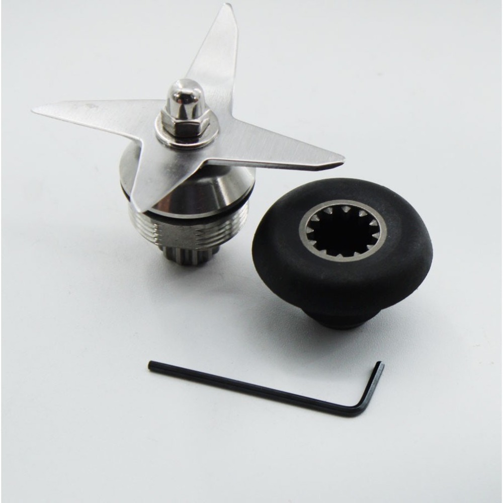 Blender Wet Blade Assembly Replacement Kit with Drive Socket for 32oz 64oz Cups